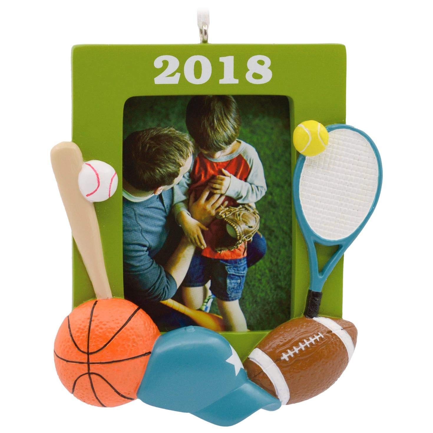 Hallmark All-Star Sports 2018 Picture Frame Ornament Sports & Activities