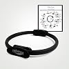 Pilates Ring 15 Inch Magic Circle with Dual Padded Handles | Durable for Home Workout, Fitness, Strength, Yoga, Body Toning & Pelvic Floor Exercise includes User Manual