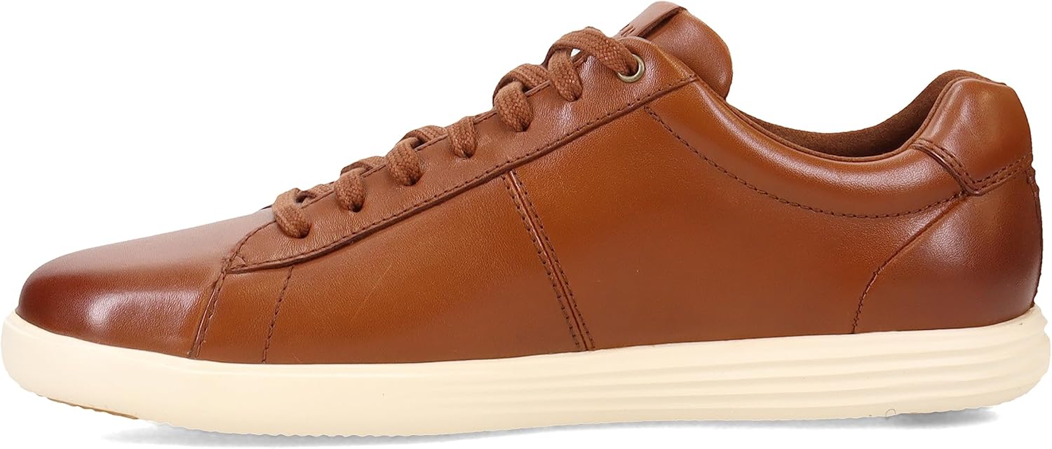 Cole Haan mens Reagan Lace Up Sneaker, British Tan, 11 US