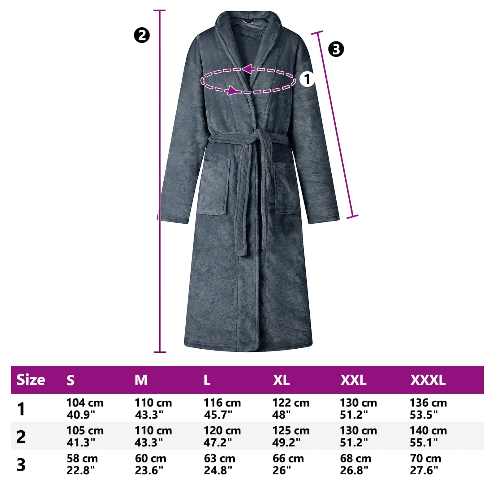 Peignoir sans capuche beige en flanelle avec poche pour la maison et le bien-être, vêtements de loisirs légers, vêtements de détente, mode de bien-être pour l'hiver et le canapé