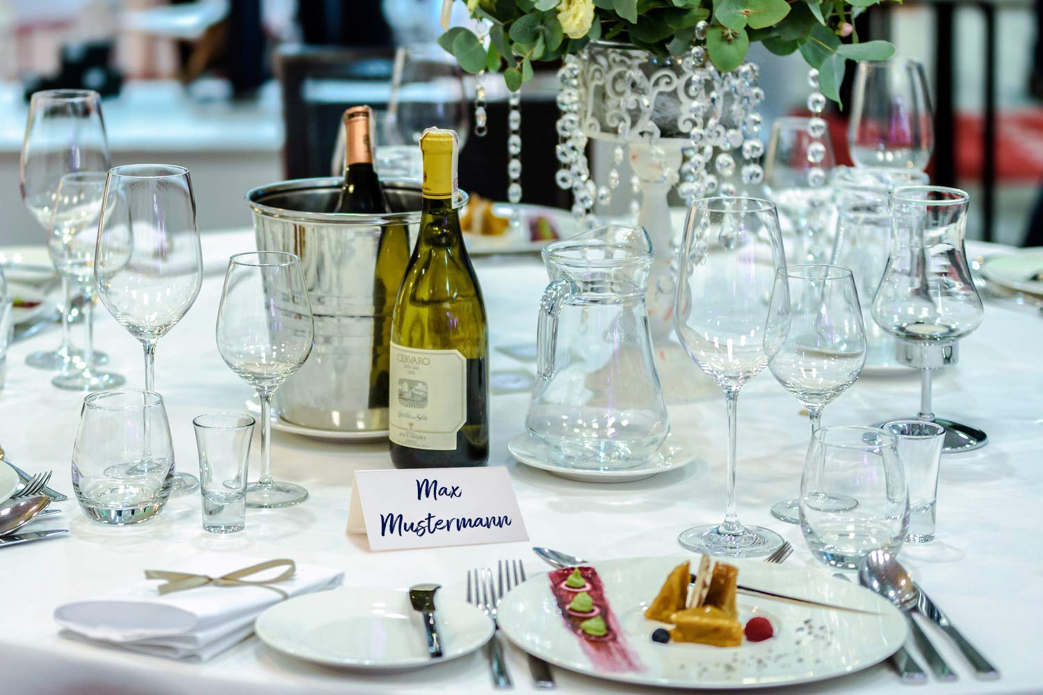 Briefumschläge24Plus Tischkarten Platzkarten Namens Karten für Hochzeit Geburtstag Feier Taufe