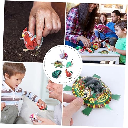Miniatura 8 de 5pcs Mini Wind- up Juguetes de Halloween Juguetes Fiesta Caminar Saltar Juguete de Rana Saltar Juguete Niños Juguete Preescolar Juguete de Dibujos