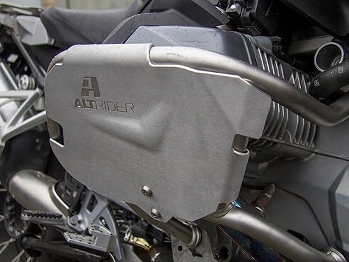 Miniatura 10 de AltRider Protectores de culata compatibles con barras de choque OEM BMW R 1250 GS/GSA, protección completa de la cubierta de válvula, diseño