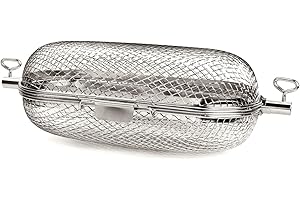 64000 Rotisserie Basket Grill Accessory