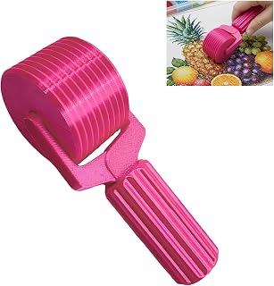Repnalm Diamond Art Roller, Diamond Painting Roller Tool, 3D Printed Paint Tools and Accessories for Smooth Pressing, Essential DIY Craft Tools for Rhinestone Embroidery (Pink)