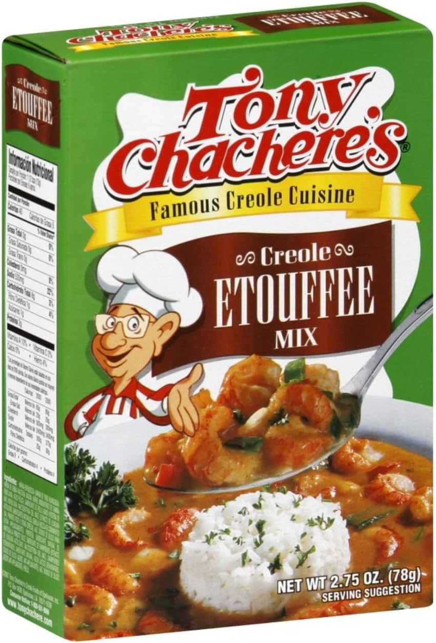 Tony Chachere's Base Creole Etouffee, 4-ounces (Pack of6)