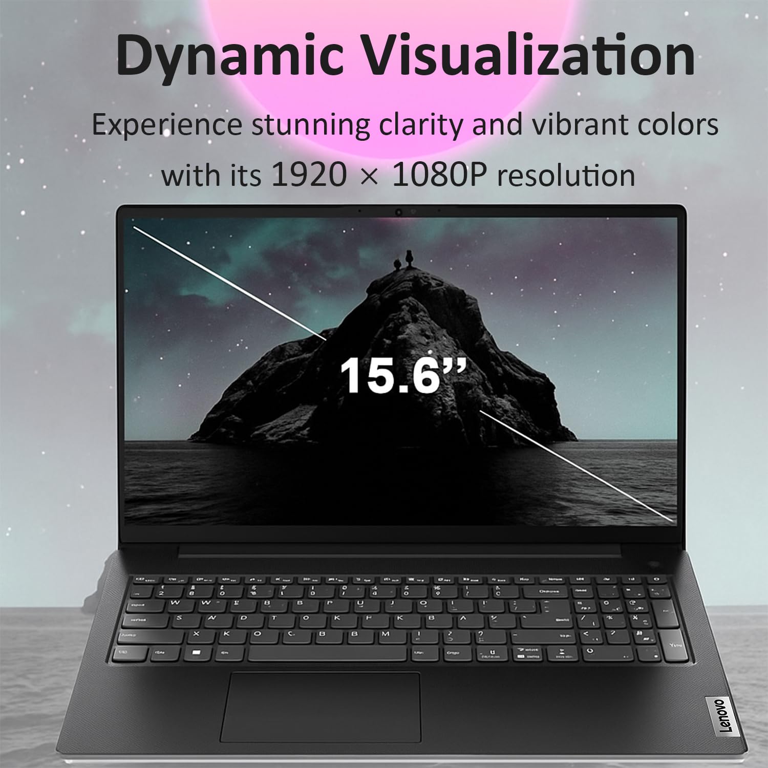 Lenovo New V15 Laptop for Student & Business with Microsoft Office, AMD Ryzen 3 7320U (Beat i7-1065G7), 15.6'' FHD, Radeon Graphics, 16GB RAM, 1TB SSD, Ethernet Port RJ-45, WiFi-6, Windows 11 Pro