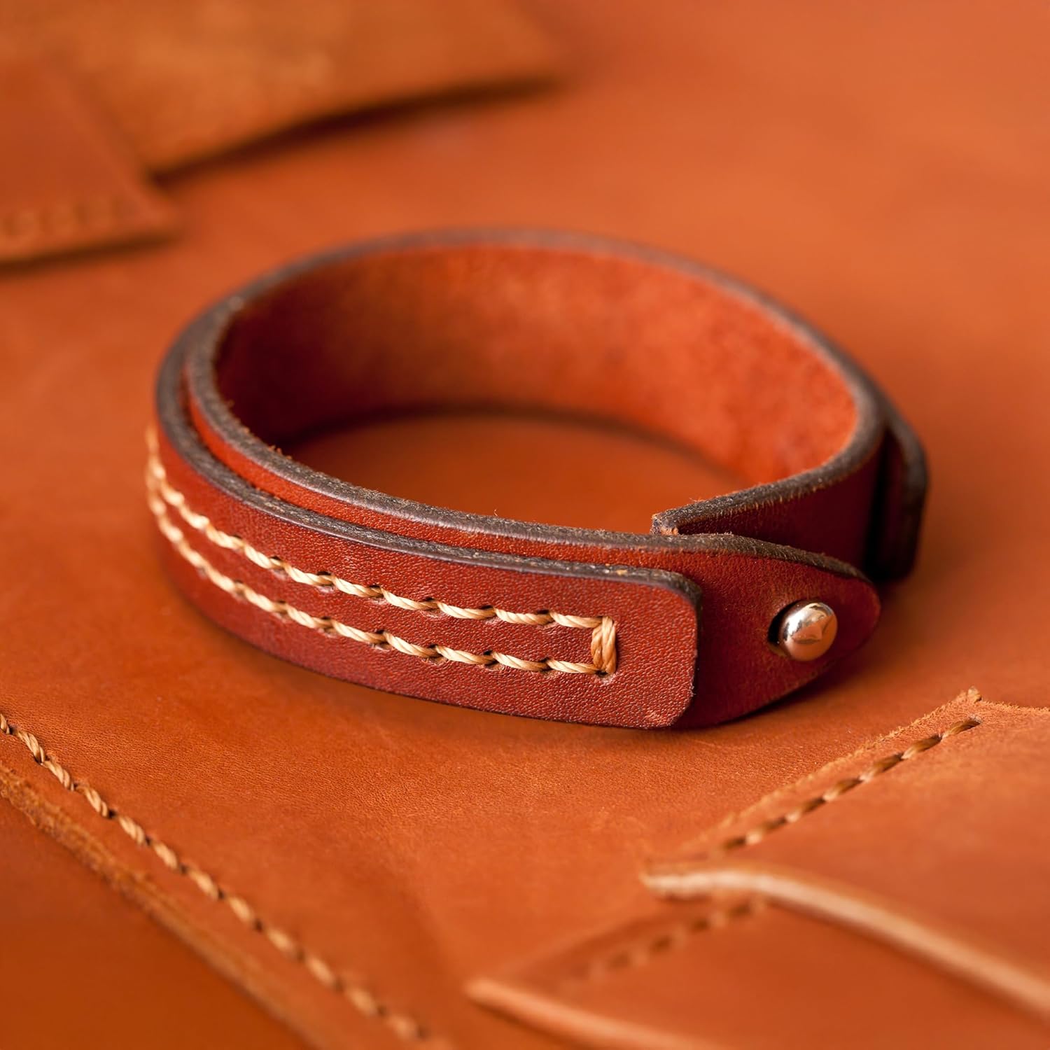 Mandala Crafts 3 Inch Brown Leather Straps for Crafts – 2.5mm Thick 4.2 FT Flat Soft Genuine Full Grain Cowhide Leather Strips Bands for DIY Blank Belt Making Crafting Handles Tooling