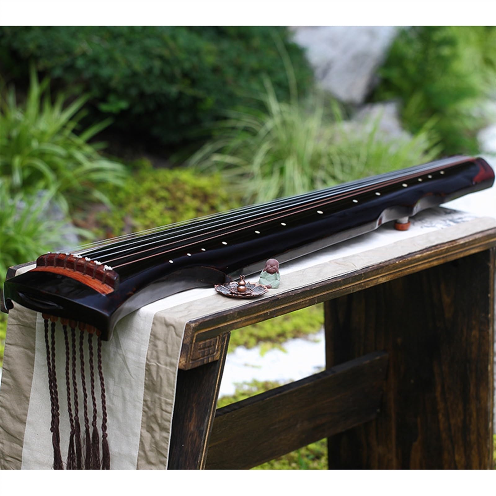 Altes Guqin-Musikinstrument Aus Tannenholz Im Traditionellen Chinesischen Guqin-Stil Im Fuxi-Stil Guqin für Anfänger