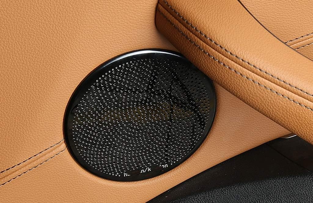 New Protective Inside Door Sound Covers Compatible with BMW X3 2018-2020 (Black)