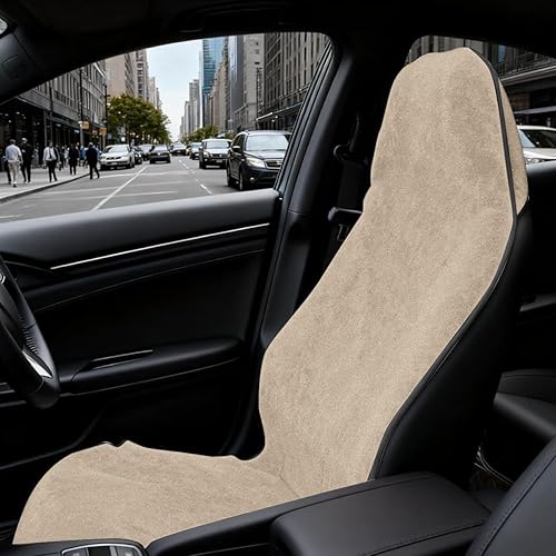 Miniatura 6 de Funda impermeable para asiento de automóvil, antideslizante, suave, protector de toalla para el sudor del vehículo, lavable a máquina, accesorios