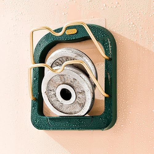 Miniatura 3 de iplusmile 2 piezas de tapa de olla montada en la pared, tapa de olla, estante de almacenamiento para platos, soporte para platos para ollas y