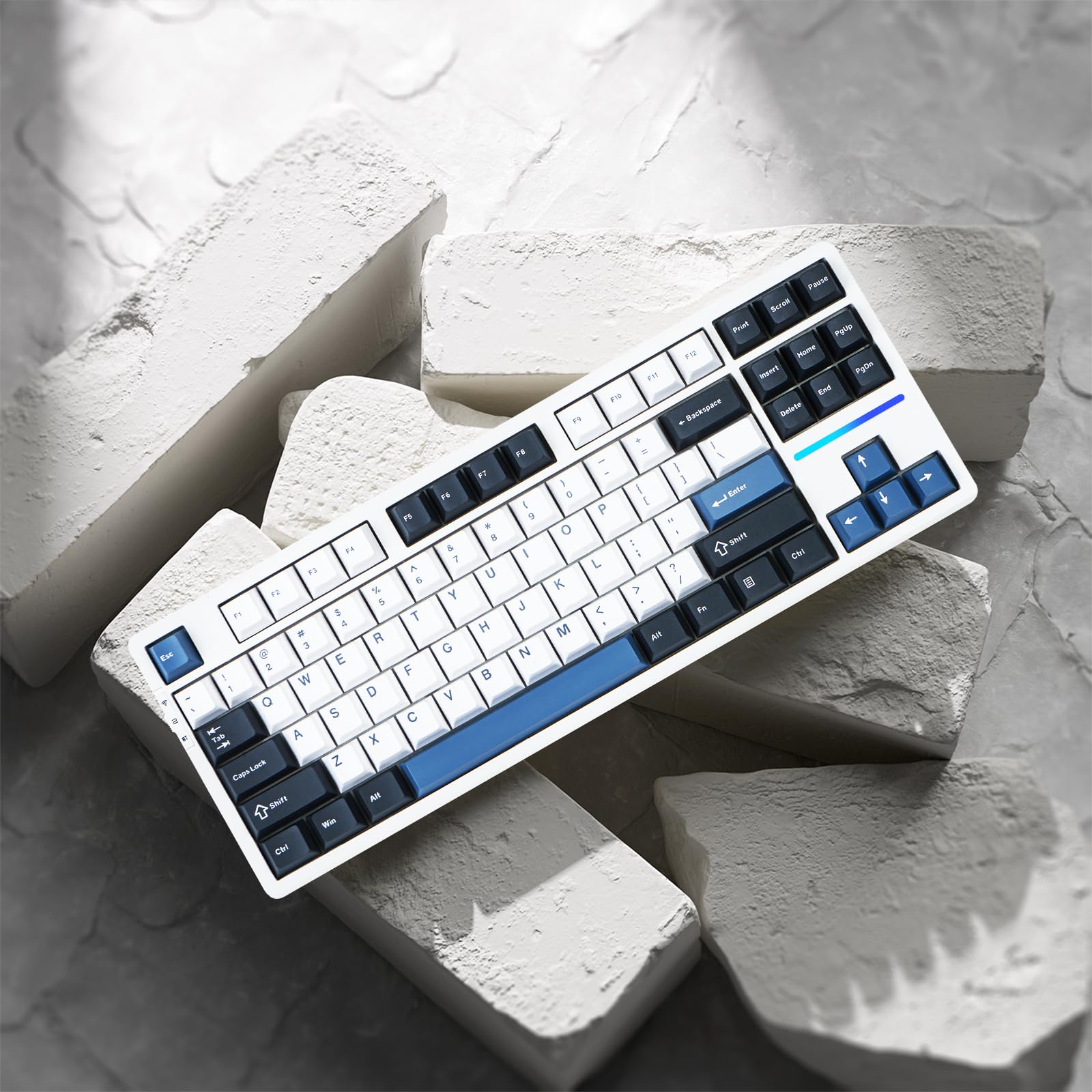 Amazon | Enmakpak x VGN V87 ゲーミングキーボード 無線メカニカル 