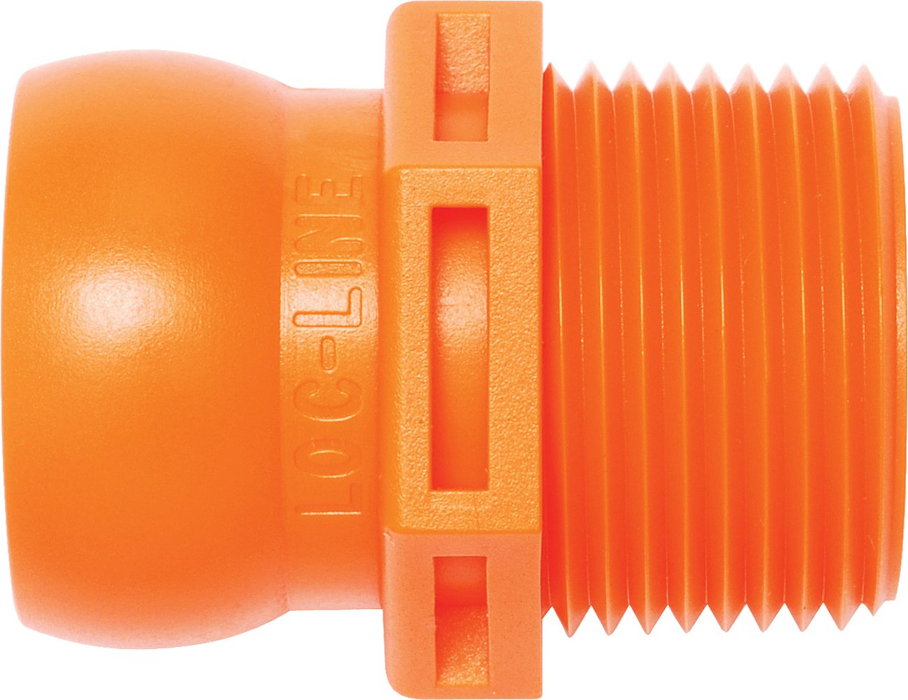 Loc-Line61505 Coolant Hose Component, Acetal Copolymer, Connector, 3/4" NPT, 3/4" Hose ID (Pack of 4)