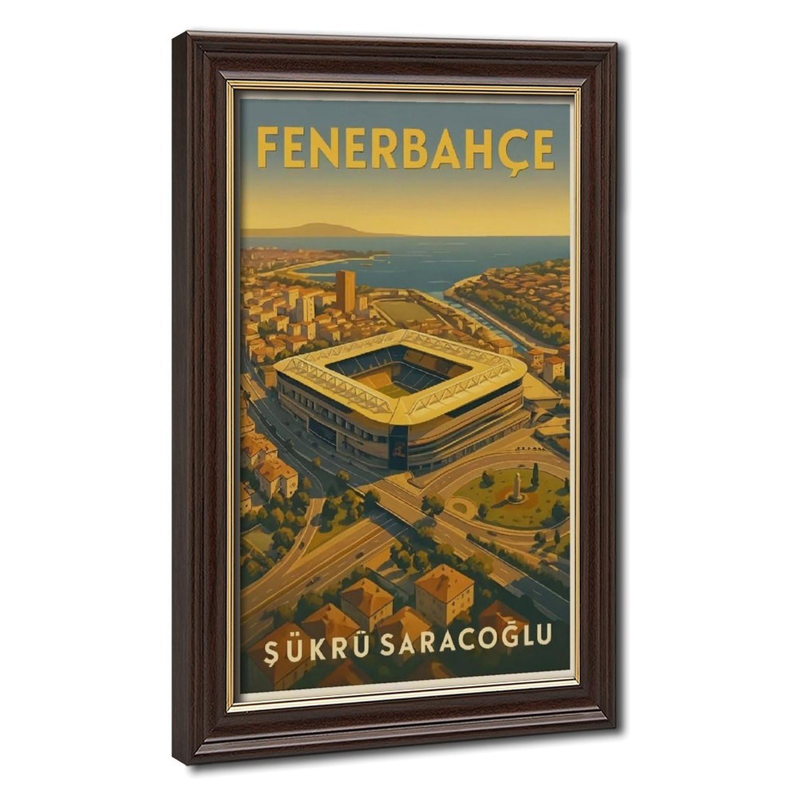 Bareronor Fenerbahçe Canvas Poster for Dorm Room Decor Gift