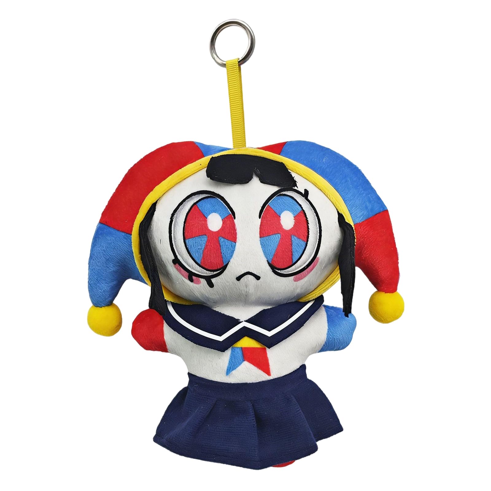 Umiquansome Amazing Circus Plush Toys Circus Merch Pomni Jax Plushies Cute Cartoon Character Soft Plushies Stuffed Animal Gift for Fans 08-E