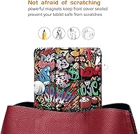 Vista 9 de Funda para Galaxy Tab S9 de 11 pulgadas, versión 2023, ligera, delgada, cubierta de soporte para SM-X710/716B/718U con función de apagado