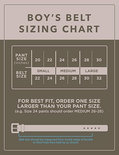 Miniatura 5 de Timberland Cinturón de cuero grande para niños