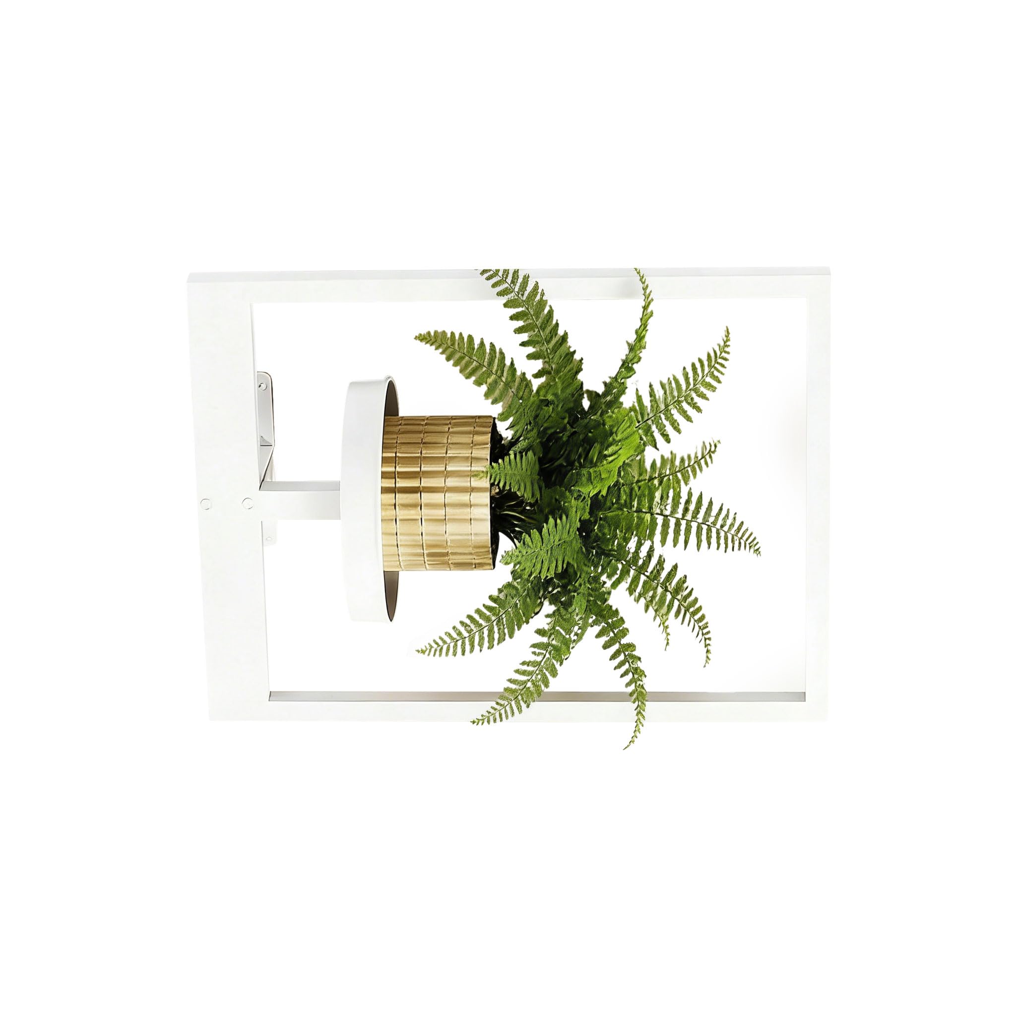 Étagère de jardin verticale en fer blanc pour décoration maison