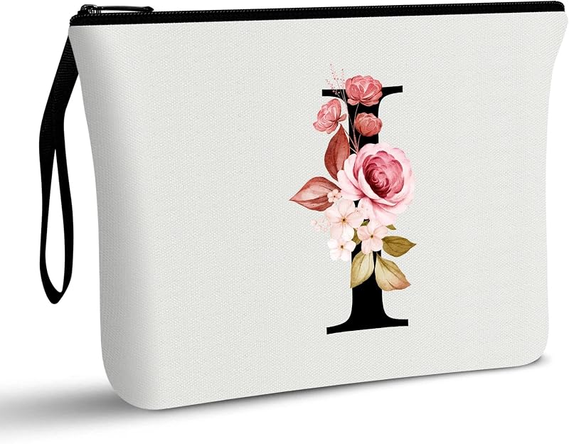 Necessaire de maquiagem Vavabox personalizada A-Z, modelo I, 01-White