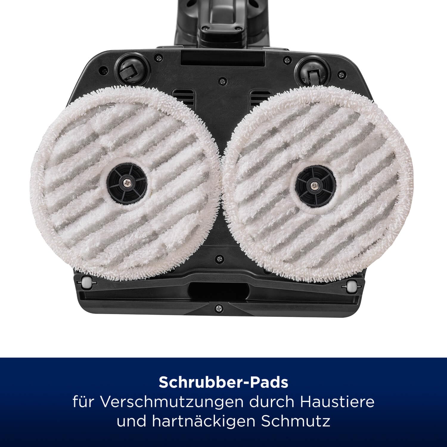 BISSELL Zubehör-Kit Für SpinWave Vac | Waschbare und Wiederverwendbare Mopps Mit Filter | Enthält Grobe und Weiche Pads Sowie Filter | Ersatzteile | Ideal Für SpinWave Vac Serien | 3887
