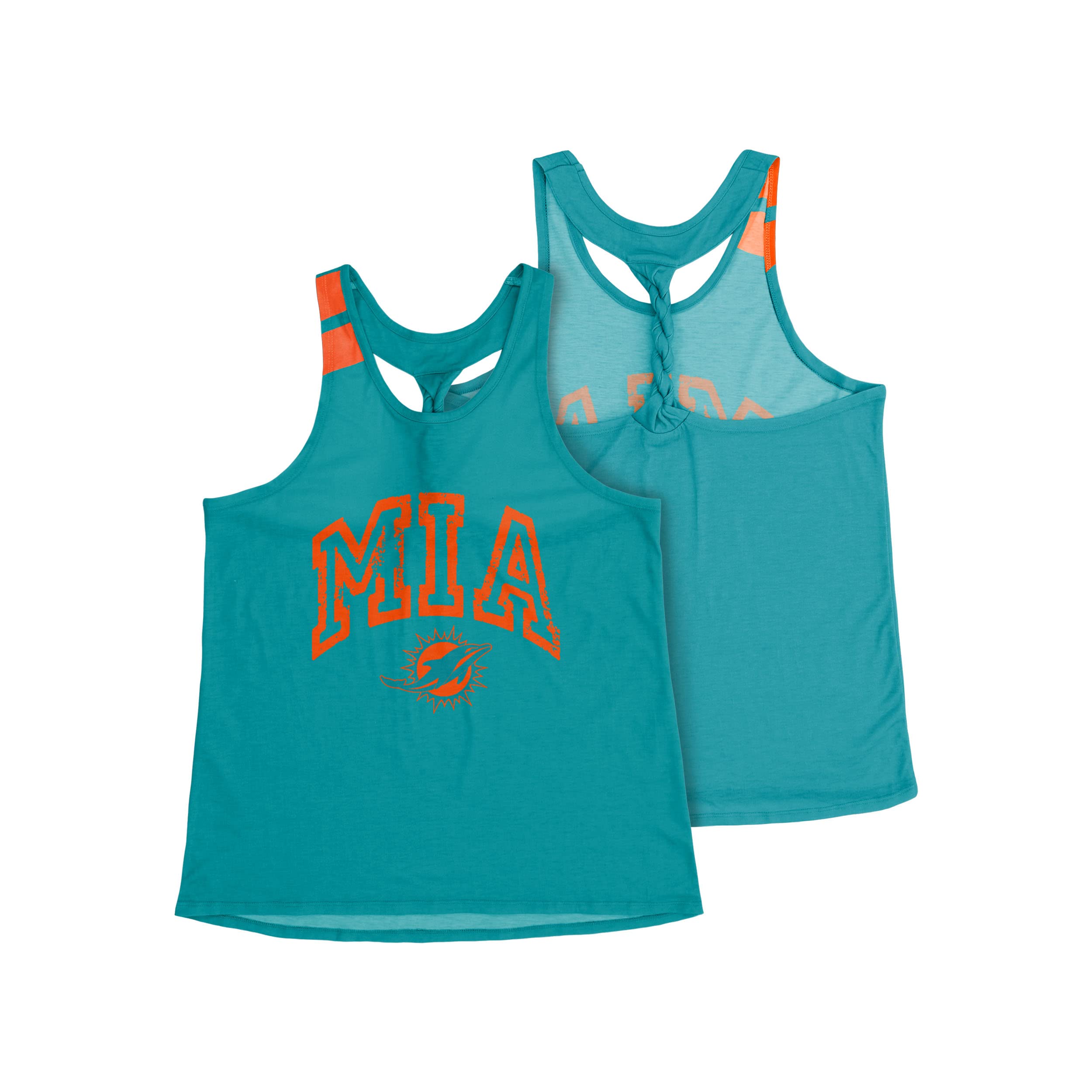FOCO Womens NFL Team Twist Tank Top Shirt