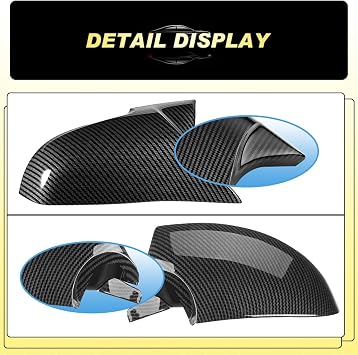 Wing Mirror Covers Fit for BMW F20 F30 F32 M2 X1 Carbon