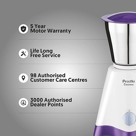 preethi mixer grinder crown