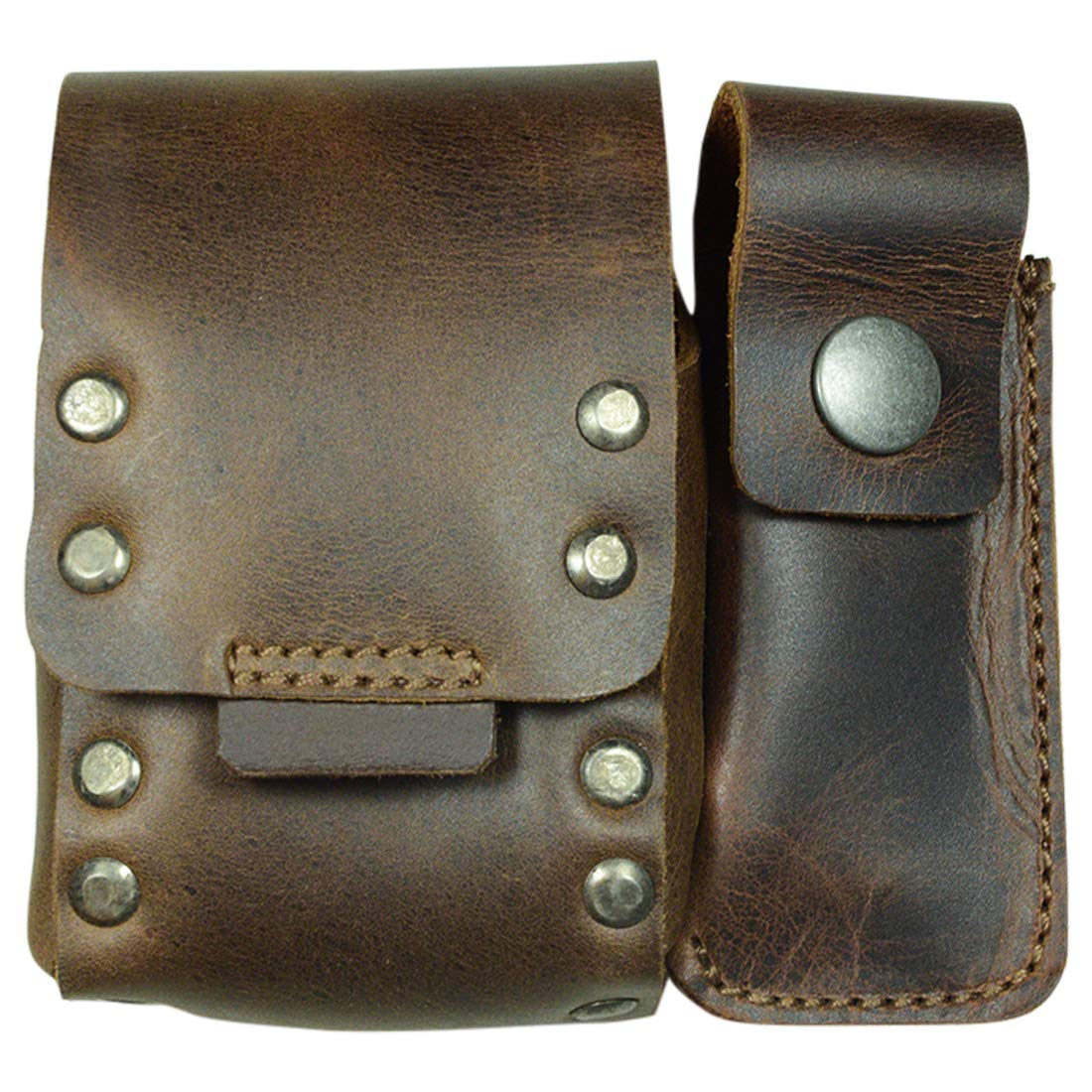 Amazon.com: Hide & Drink, Riveted Cigarette and Lighter Holder, Belt Tobacco  Case, Smoking Accessories, Full Grain Leather, Handmade, Bourbon Brown :  Health & Household