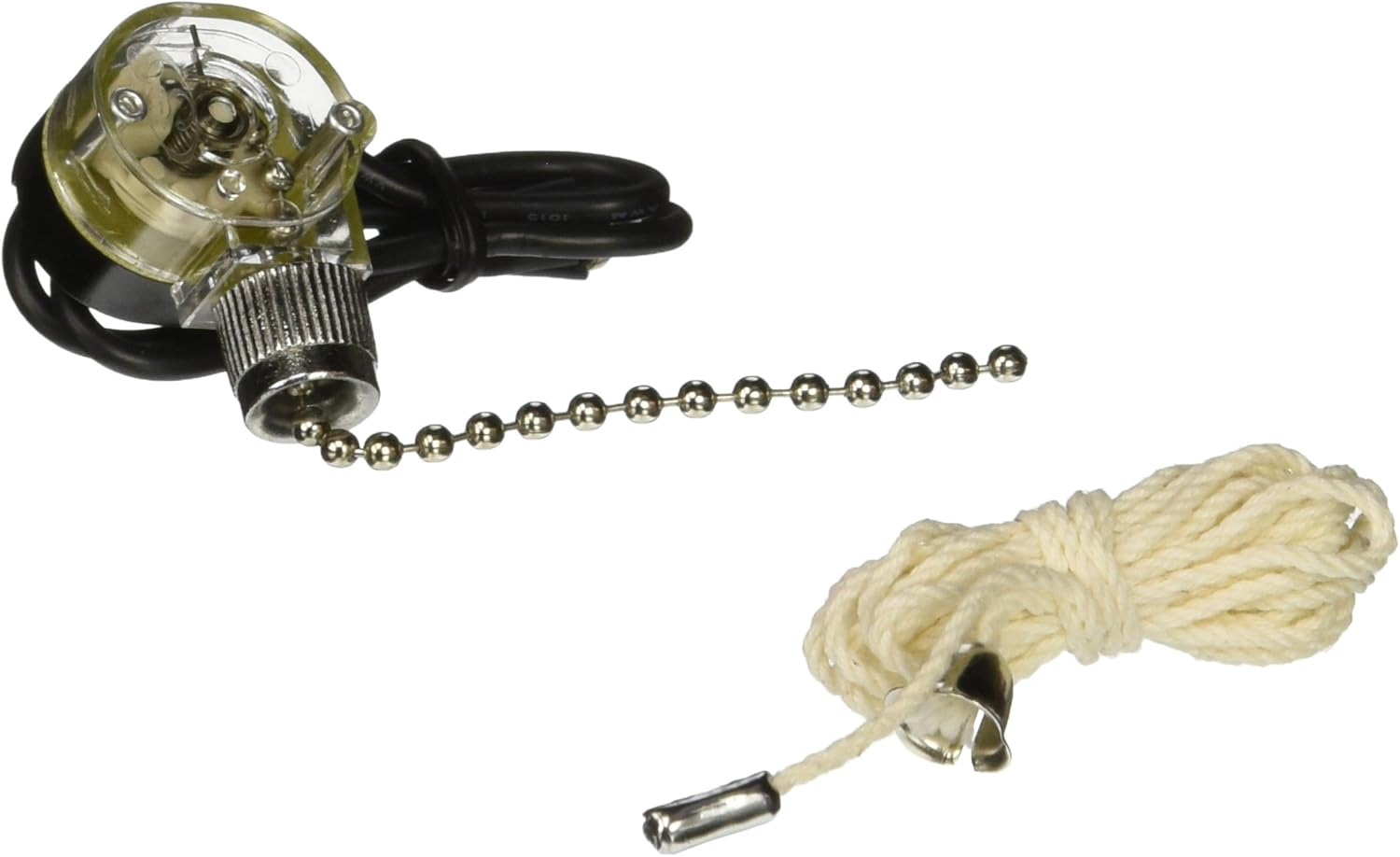 Gardner Bender GSW31BP Single Pole Pull Chain Switch, Nickel Plated