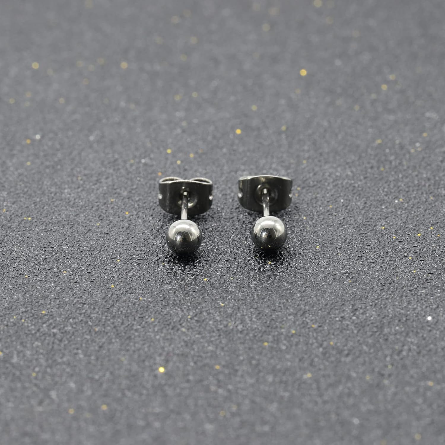 3 Pairs Titanium Stud Earrings Set, Hypoallergenic Women Earrings Nickel Free Earrings for Sensitive Ears Classic Dainty Girls Earring Studs - Image 7