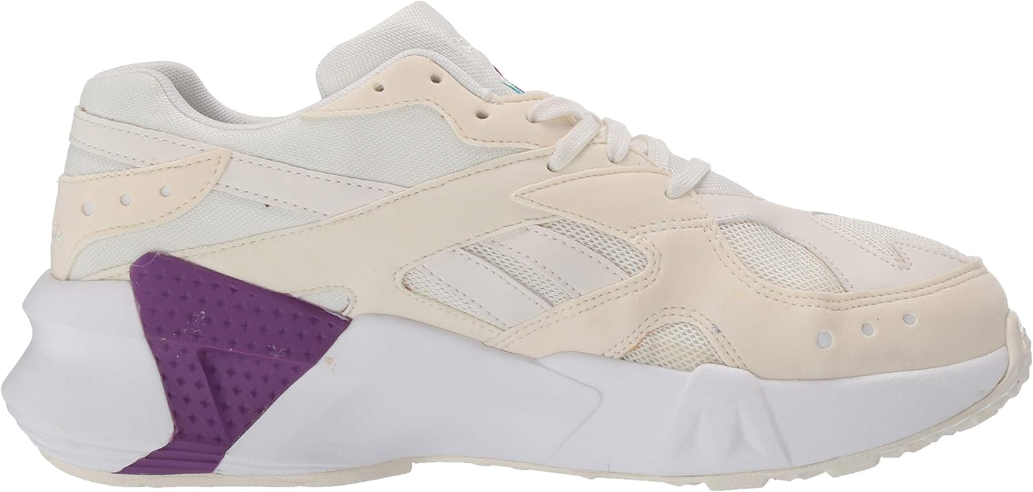 Reebok Women's Aztrek Shoes 10 Chalk/White/Timeless Teal/Aubergine