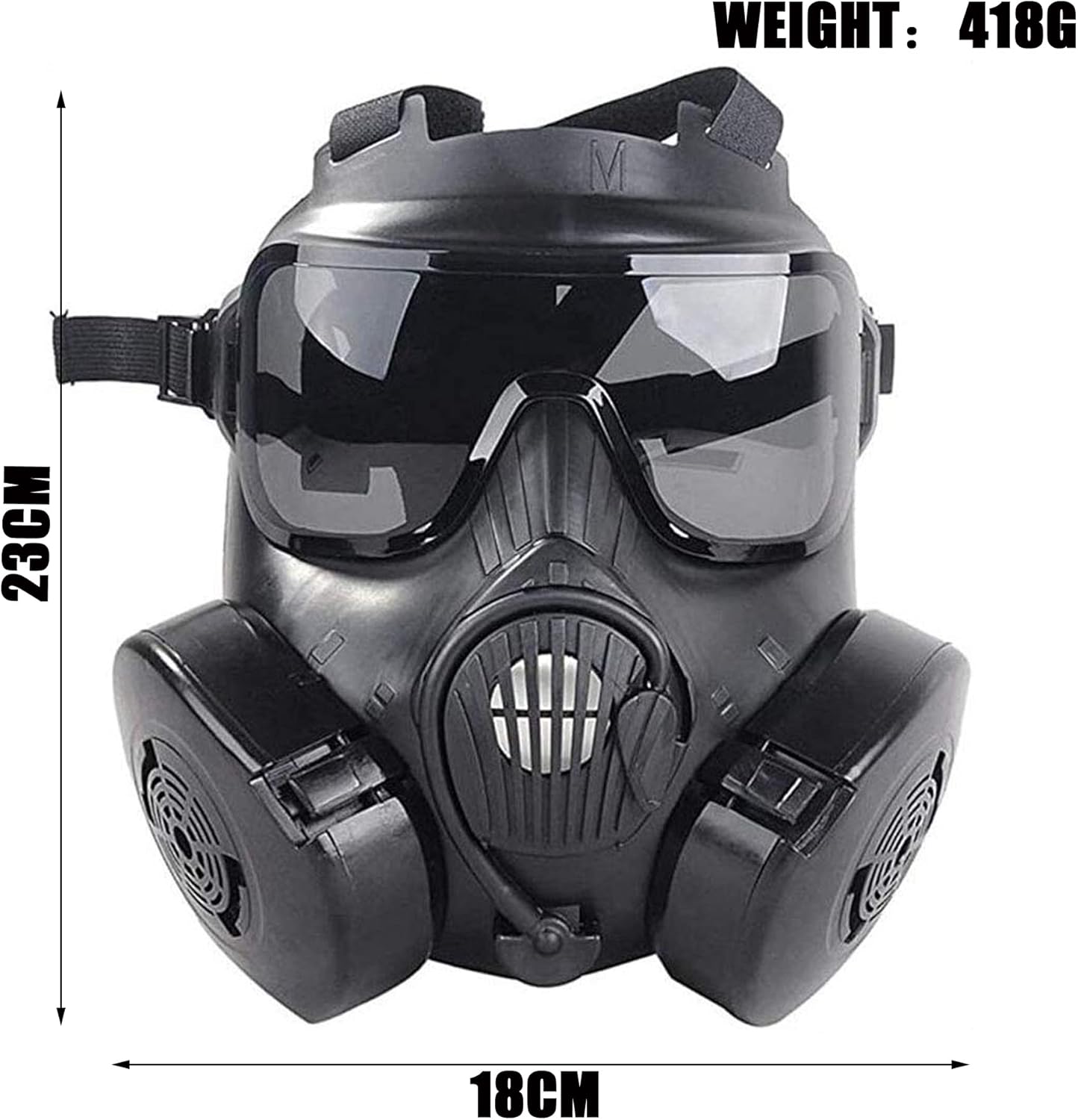 M50 gas mask full face goggles toxic skull gas mask Cosplay Halloween clothing accessories no gas protection function