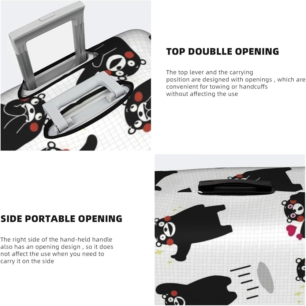 Amazon | [ZOOKISS] くまモン アニメ ラゲッジカバー スーツケース