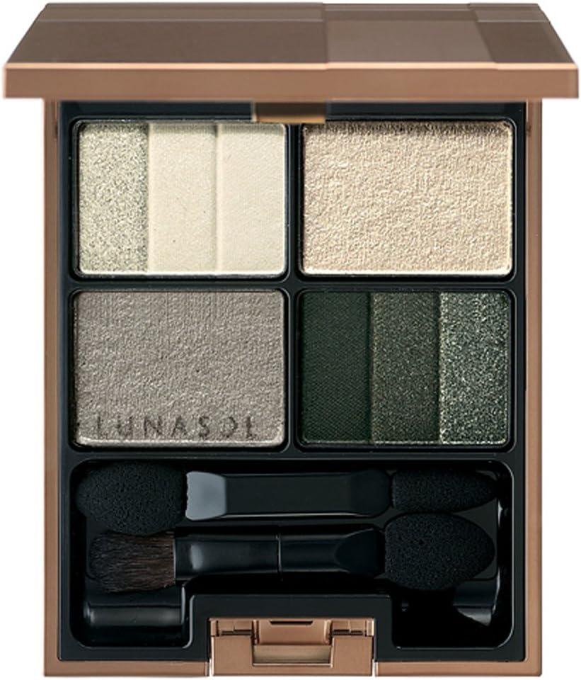 Kanebo Lunasol Three Dimensional Eyes Eyeshadow 01 Neutral Beige, 02 Soft Beige, 04 Cool Beige, 05 Deep Beige (05 Deep Beige)