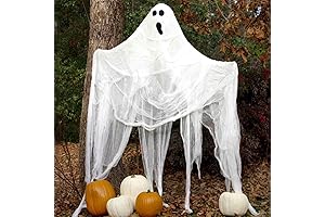 Halloween White Creepy Cloth: Your Eerie Specter Sidekick