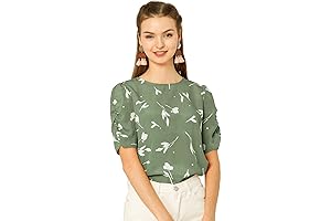 Alegra K Floral Blouse: Embracing Feminine Charm and Casual Comfort