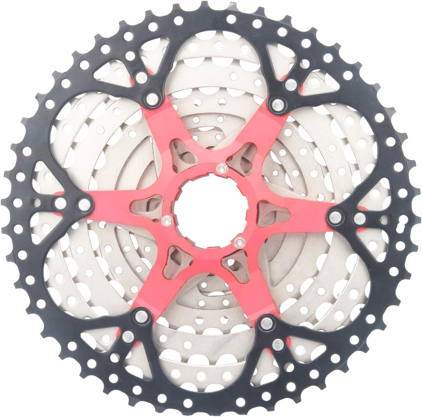 BOLANY Bike 8/9/10 Speed Cassette 11-25T/32T/36T/40T/42T/46T/50T Fit for MTB Bike, Road Bicycle, Lightweight Cassette, Compatible with Shimano SRAM Sunrace