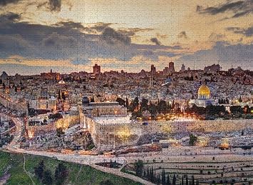 Jigsaw Puzzle The Rock in Jerusalem Israel Jigsaw Puzzles 1000 Pieces Entertainment Toys for Adult Special Graduation Or Birthday Gift Home Decor