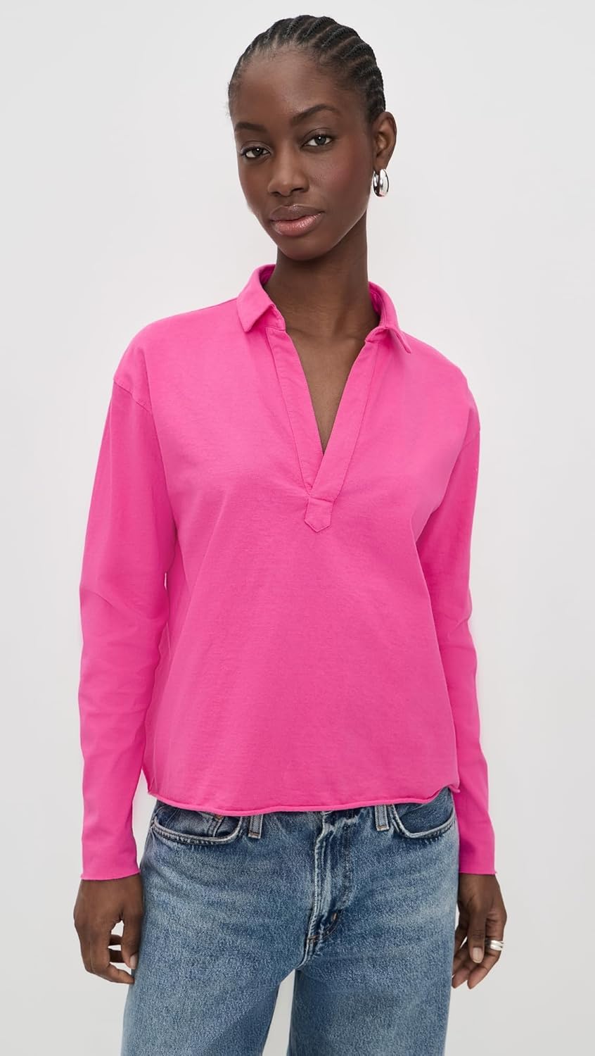 Frank & Eileen Women's Patrick Popover Henley - Image 2