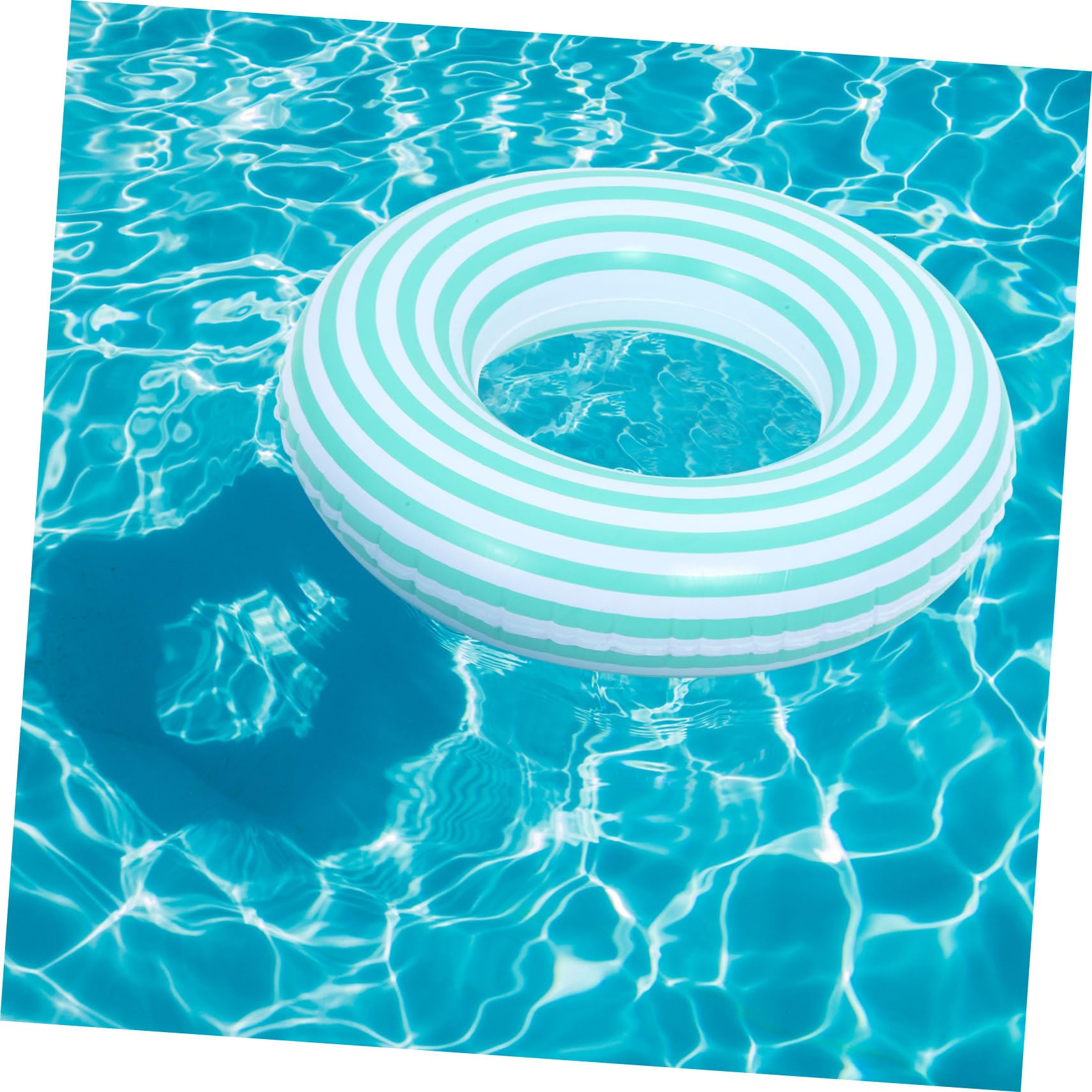 CORHAD Sturdy Inflatable Summer Swim Ring Leak-Proof Ring Inflatable Pool Float for Boys and Girls Swimming Fun