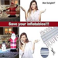 Vista 41 de LED Module, 100pcs 49.8 Ft 5730 SMD 150LM Per LED Module IP65 Waterproof Decorative Light for Advertising Signs with Tape Adhesive Backside