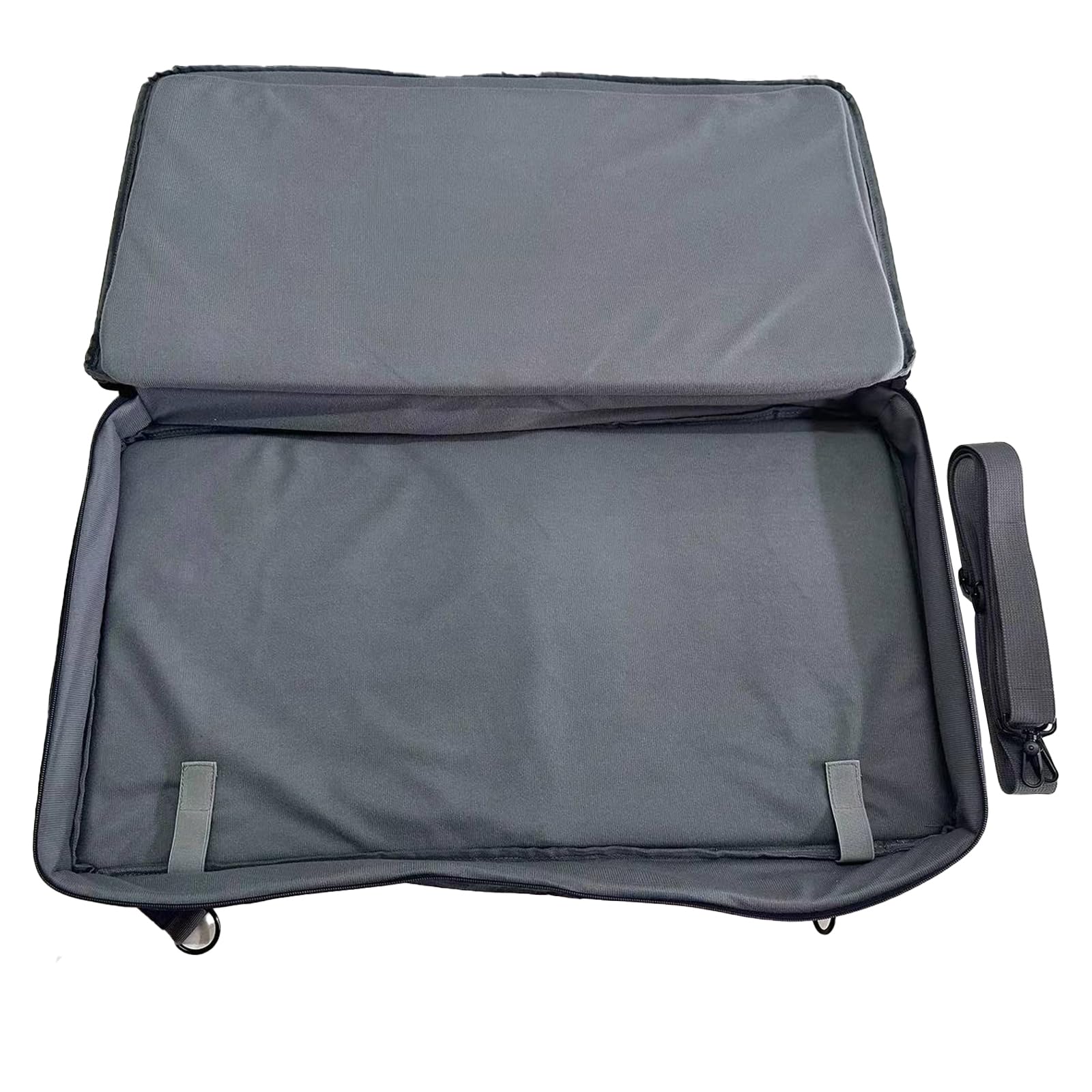 Tragbarer DJ-Controller Tragetasche Reisetasche Umhängetasche Rucksack für Pioneer DJ DDJ-FLX6/DDJ SX SX2 SX3/DDJ 800 808 DJ-Mixer,Kopfhörer,Tablet,Kabel,Ladegerät,Zubehör (Blaugrau)