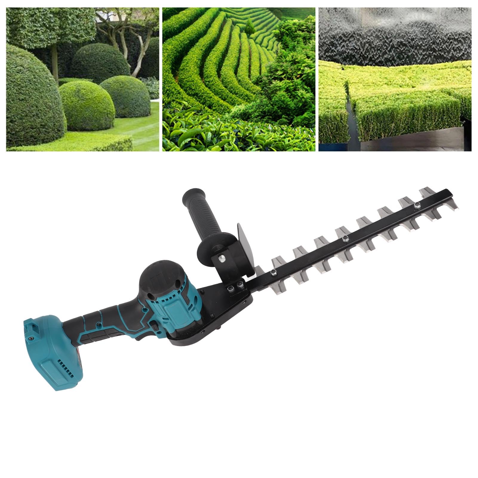 Generic Potente Cortasetos con Batería, Función de Doble Acción sin Escobillas para Jardineros, Diseño Ligero