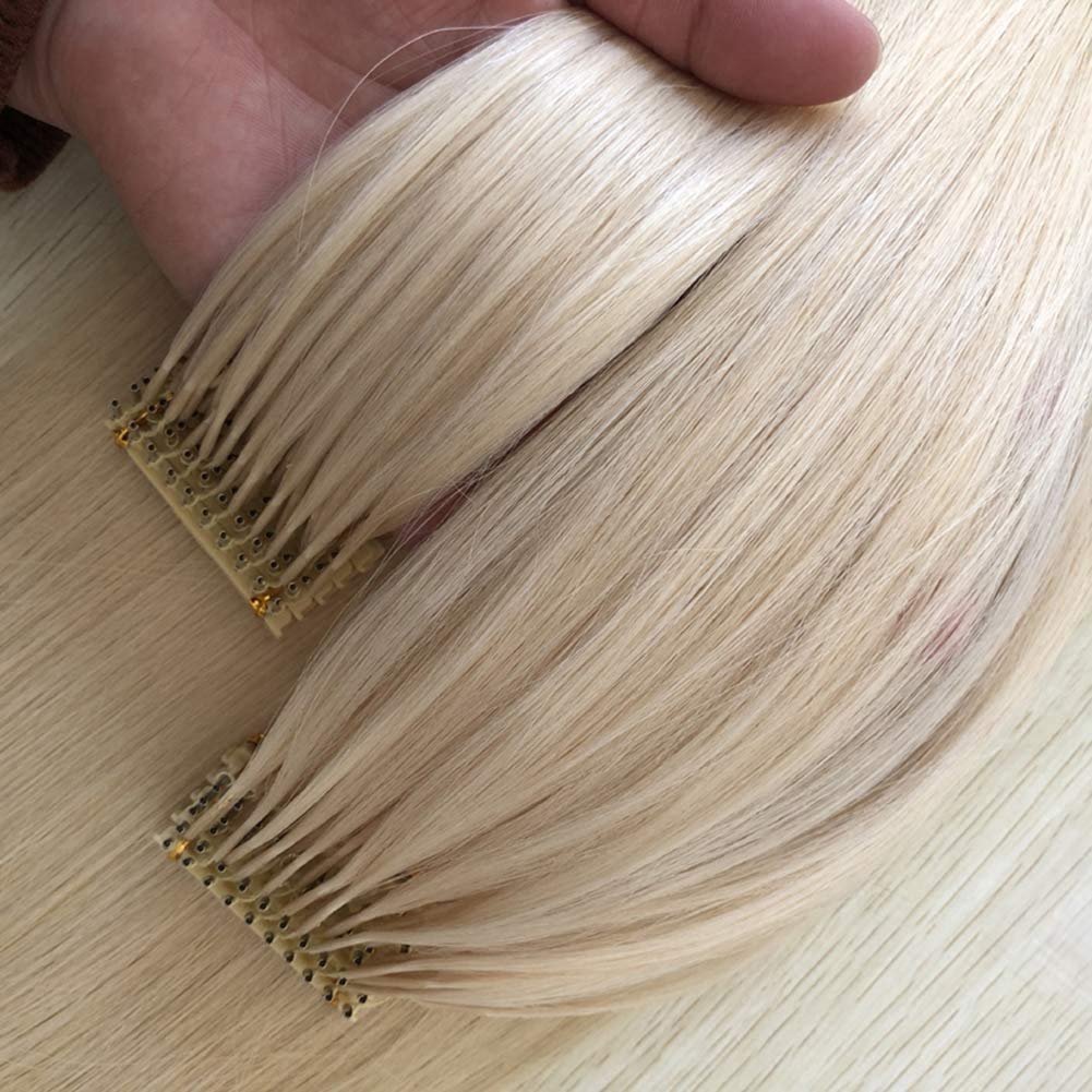 6D Estensioni Dei Capelli Reali, Veloce Nessuna Traccia Di Piuma Estensione, Connessione Dei Capelli 10 Righe 10 Azioni Parrucca Dei Capelli Umani Per Il Salone,28inch