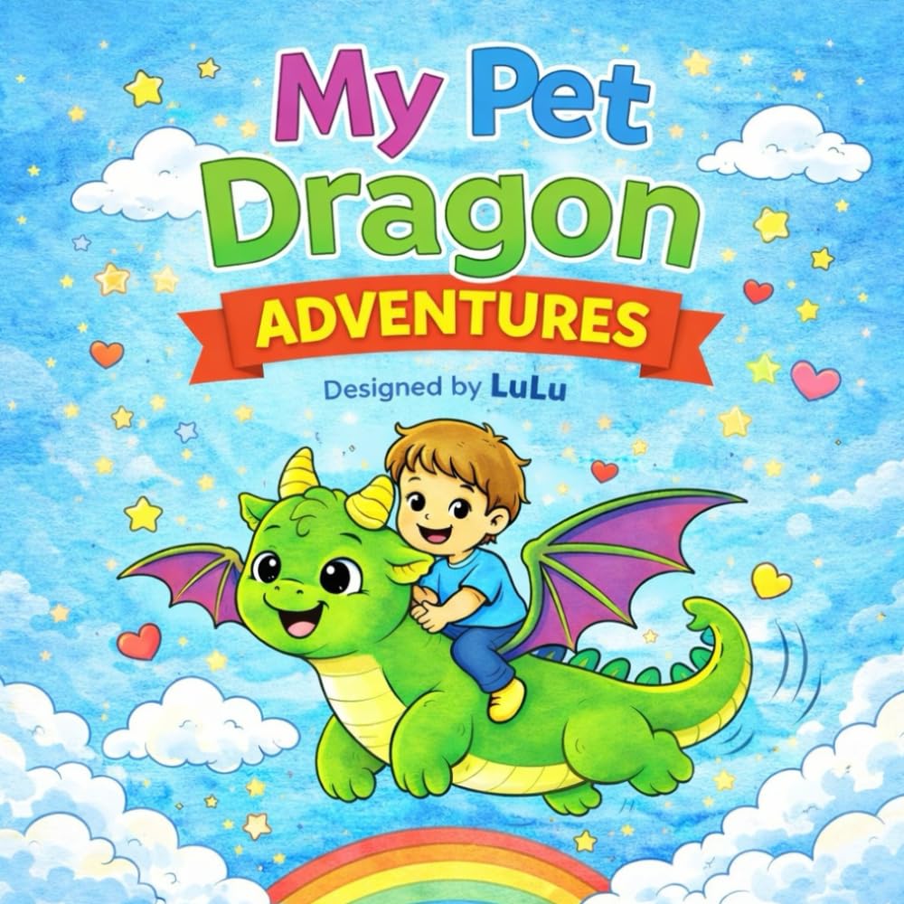 My Pet Dragon Adventures: A Cute And Friendly Colouring Book For Kids