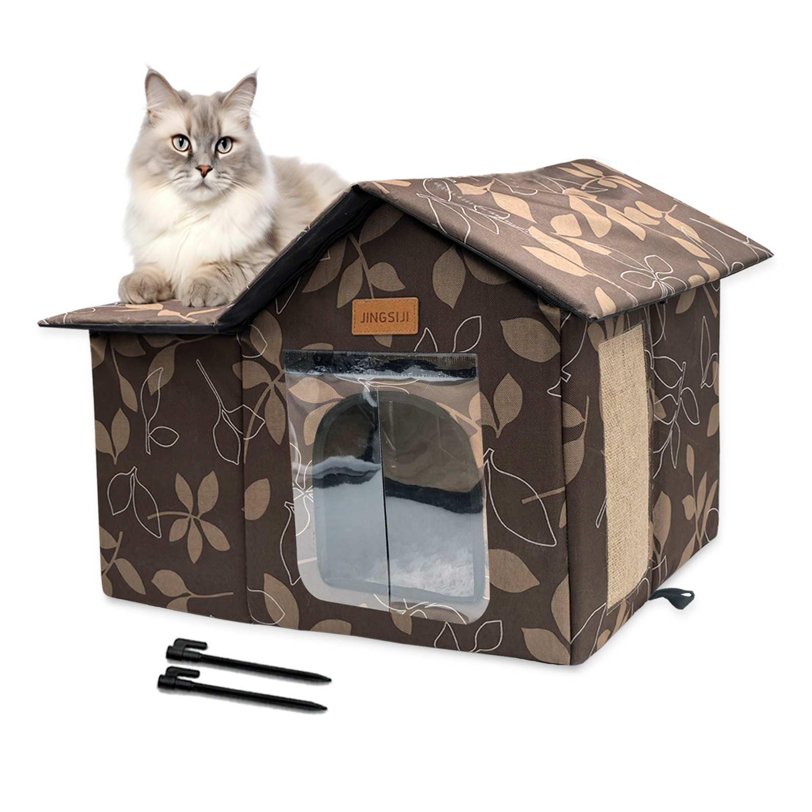 Amazon.com : Outdoor Cat House, Cat House for Indoor and Outdoor