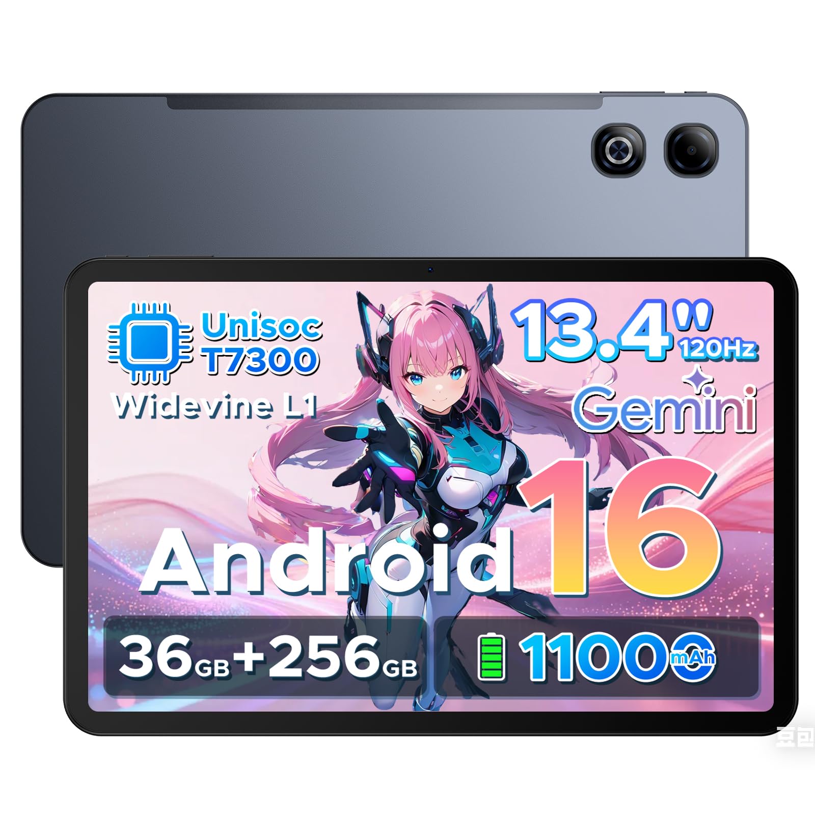 Amazon.co.jp: 【Android 16 タブレット】U13 Pro 13.4インチ 2.4K大