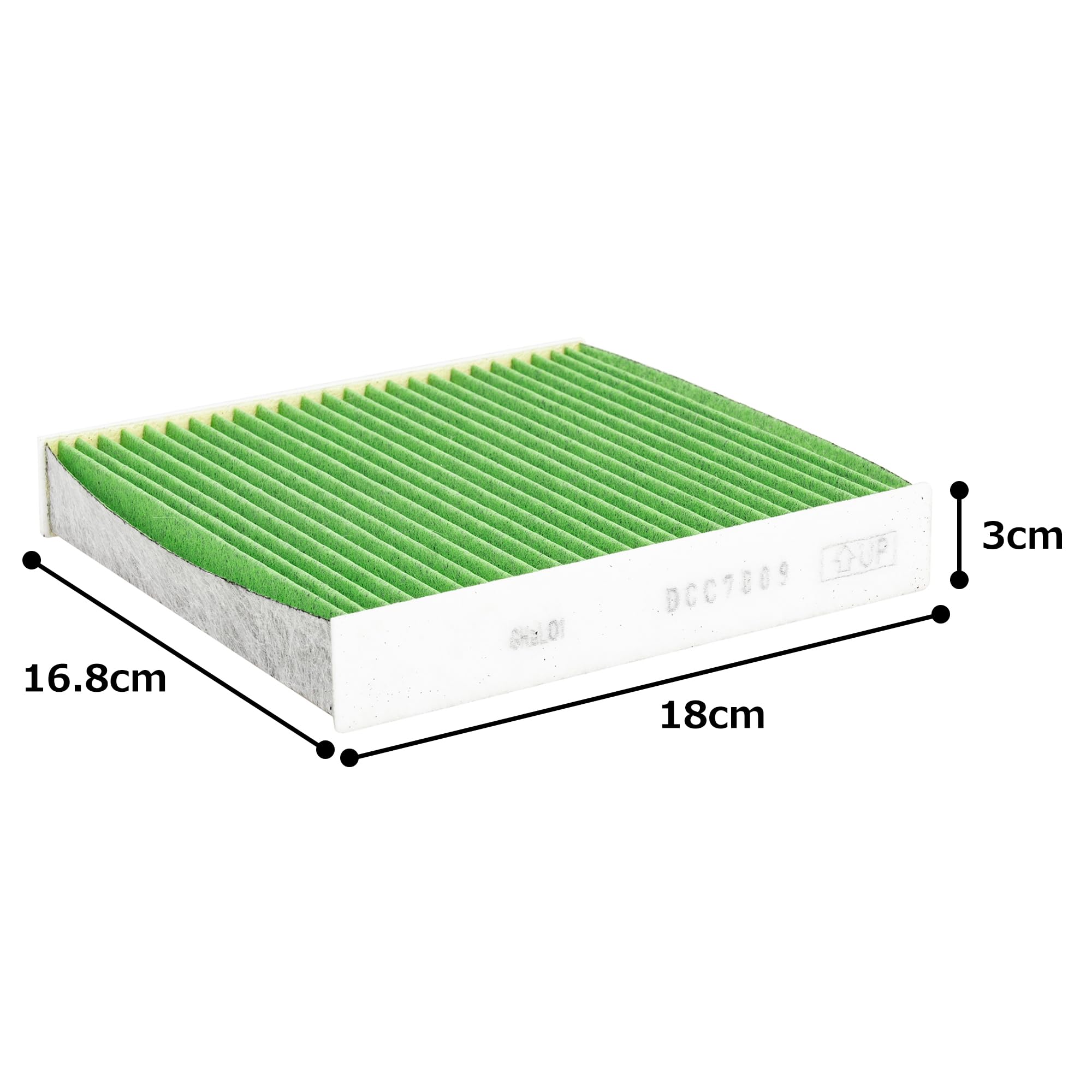 デンソー(DENSO) カーエアコン用フィルター DCC7009 高除塵 PM2.5対策