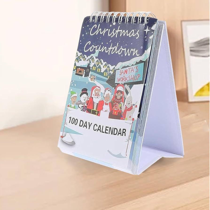 100 Day, 2025 Desktop, Christmas Standing Table Calendar, Countdown To Christmas Calendar For Kids Adults : Home & Kitchen - Amazon.com 100-day-2025-desktop-christmas-standing-table-calendar-countdown-to-christmas-calendar-for-kids-adults-home-kitchen-amazon-com